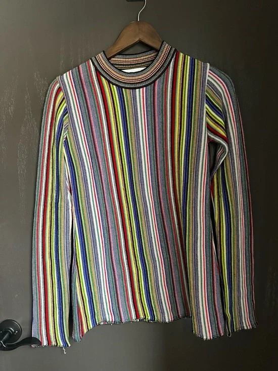 Marques Almeida Striped Merino Sweater M - Picture 3 of 7